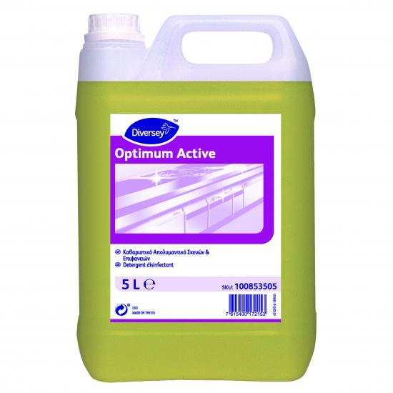 OPTIMUM ACTIVE ΚΑΘΑΡΙΣΤΙΚΟ-ΑΠΟΛΥΜΑΝΤΚΟ  5LΤ