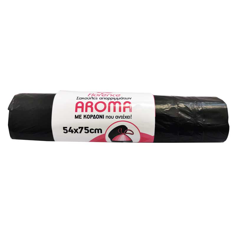 FLORENCE AROMA ΜΕ ΚΟΡΔΟΝΙ 54x75CM ΜΑΥΡΗ
