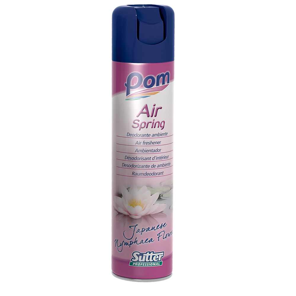 AIR SPRING POM 300ML SPRING ΑΡΩΜΑΤΙΚΟ ΦΥΤΙΚΟ ΑΠΟΣΜΗΤΙΚΟ LONG LASTING 12H