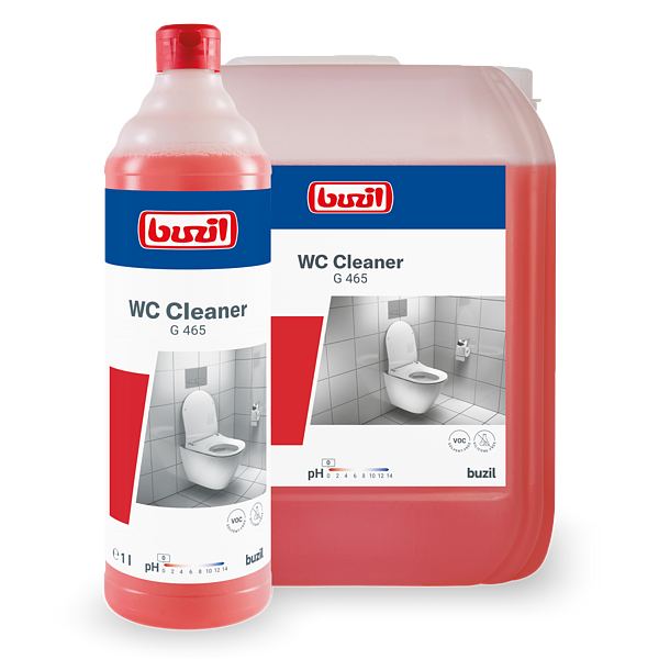 BUZIL G465 W.C CLEANER ΚΑΘΑΡΙΣΤΙΚΟ ΧΩΡΩΝ ΥΓΙΕΙΝΗΣ 1LT