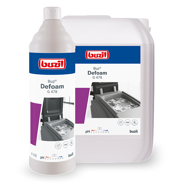 BUZIL DEFOAM  G478  ΑΝΤΙΑΦΡΙΣΤΙΚΟ ΜΗΧΑΝΗΜΑΤΩΝ 10LT