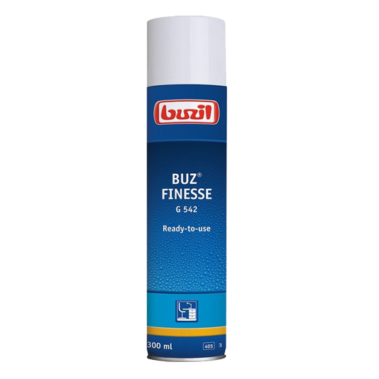 BUZIL BUZ ® FINESSE G542 ΓΥΑΛΙΣΤΙΚΟ ΣΠΡΕΪ ΕΠΙΦΑΝΕΙΩΝ ΚΑΙ ΕΠΙΠΛΩΝ  ΕΤΟΙΜΟ ΓΙΑ ΧΡΗΣΗ 300ml