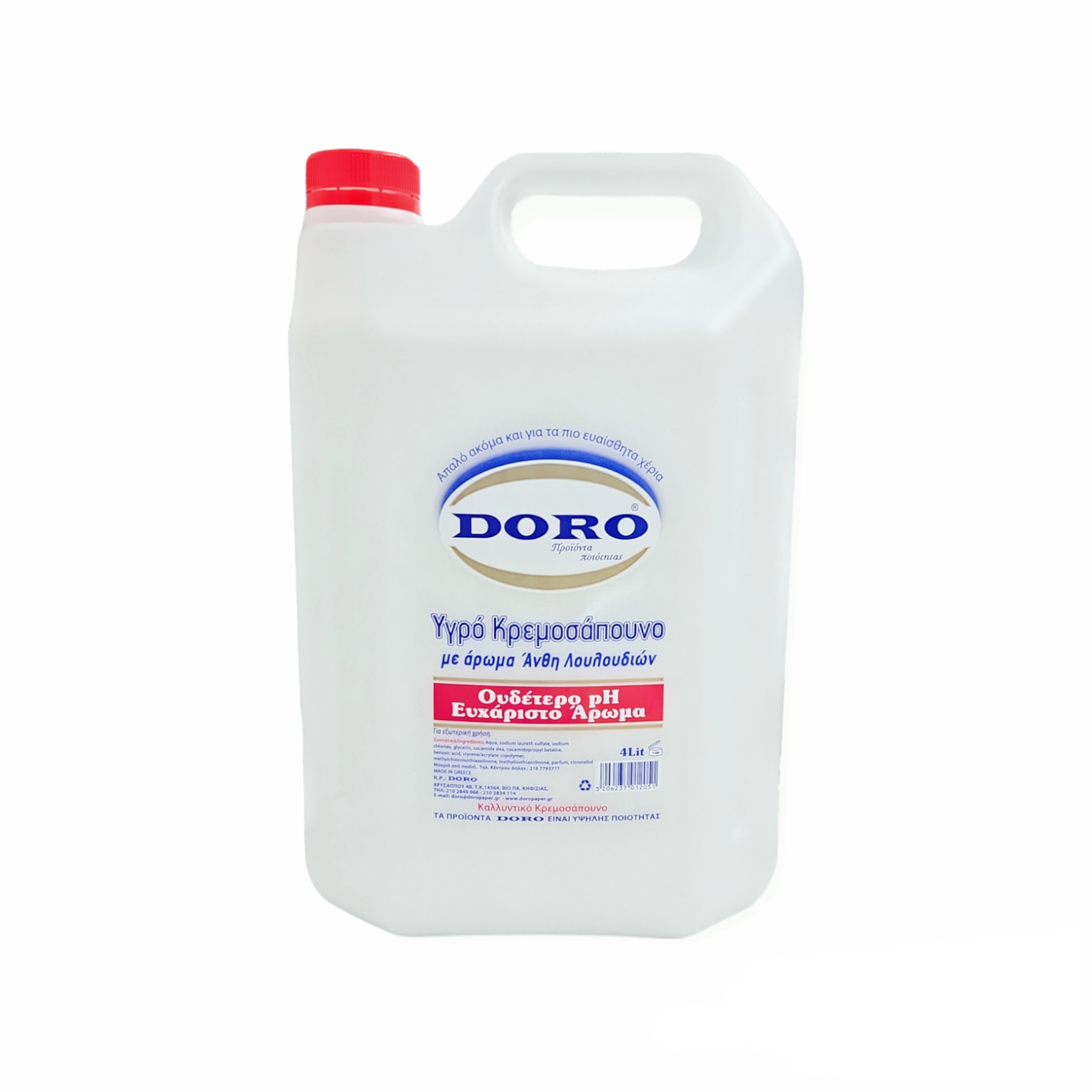 DORO KΡΕΜΟΣΑΠΟΥΝΟ  ΛΕΥΚΟ 4LT