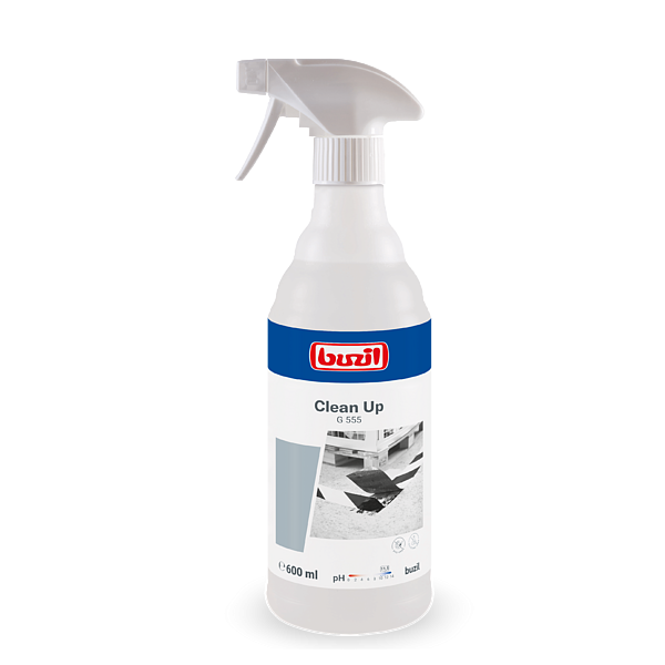BUZIL CLEAN UP G555 ΚΑΘΑΡΙΣΤΙΚΟ ΣΠΡΪ ΓΙΑ ΛΕΚΕΔΕΣ 600ml