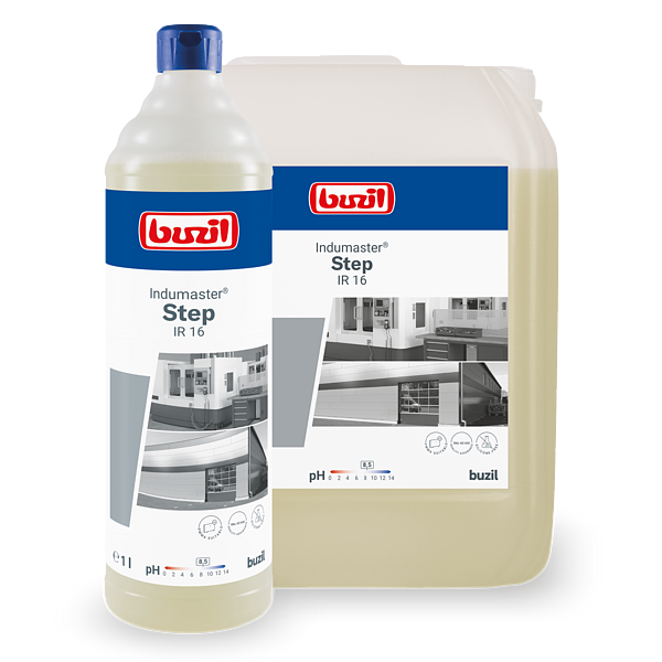 BUZIL INDUMASTER STEP IR16 ΥΓΡΟ ΒΙΟΜΗΧΑΝΙΚΟ ΚΑΘΑΡΙΣΤΙΚΟ 1LT
