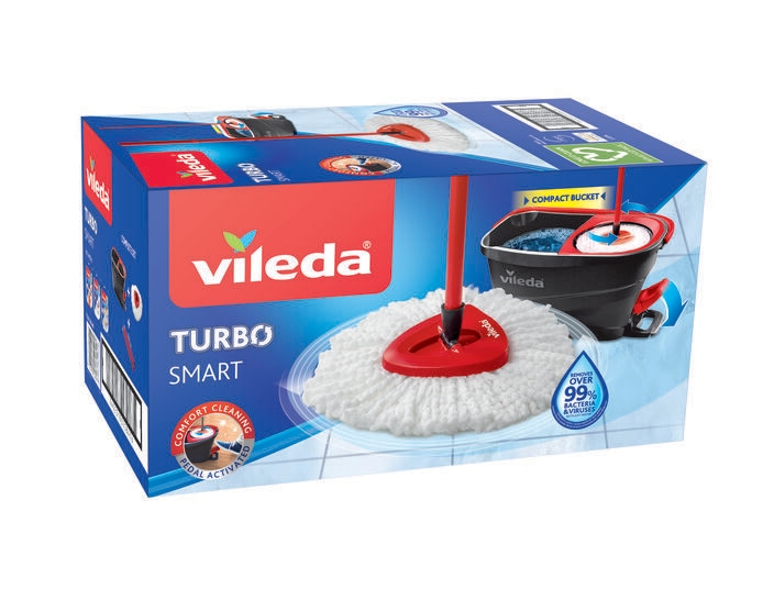 VILEDA TURBO SMART ΣΥΣΤΗΜΑ ΣΦΟΥΓΓΑΡΙΣΜΑΤΟΣ ME ΠΕΝΤΑΛ