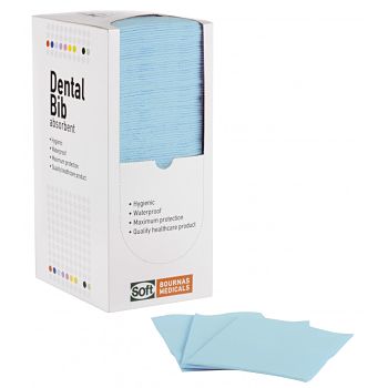 ΟΔΟΝΤΙΑΤΡΙΚΕΣ ΠΕΤΣΕΤΕΣ 1PLY ΧΑΡΤΙ+1ΠΛΑΣΤΙΚΟ 125ΤΕΜ 33Χ45CΜ