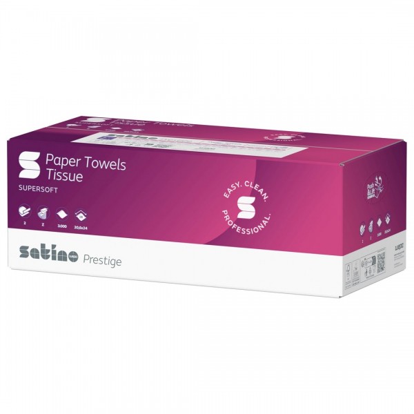 ΧΕΙΡΟΠΕΤΣΕΤΑ SATINO PRESTIGE Z 2PLY 15X200TEM