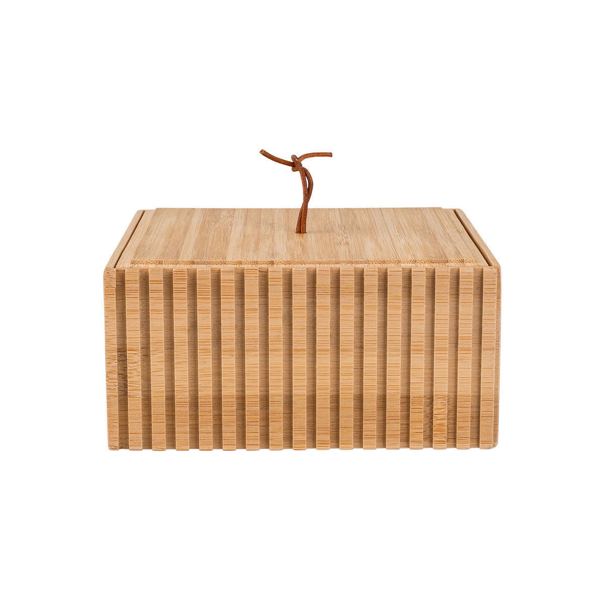 ESTIA ΚΟΥΤΙ ΑΠΟΘΗΚΕΥΣΗΣ ΚΑΙ ΟΡΓΑΝΩΣΗΣ BAMBOO ESSENTIALS 15x15x7cm - Image 2