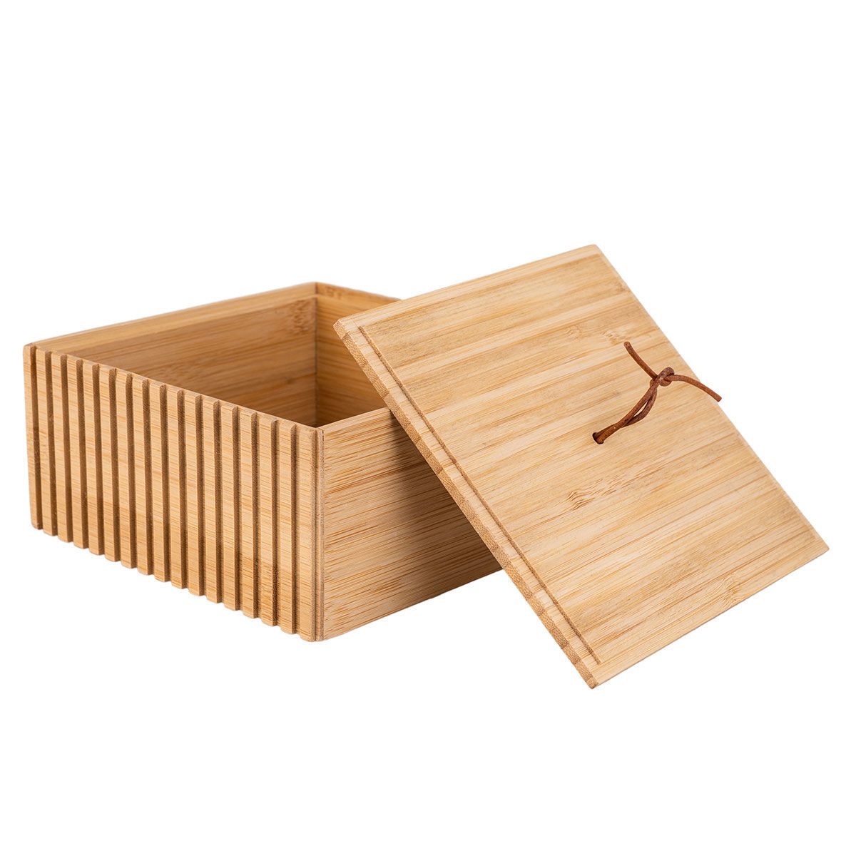 ESTIA ΚΟΥΤΙ ΑΠΟΘΗΚΕΥΣΗΣ ΚΑΙ ΟΡΓΑΝΩΣΗΣ BAMBOO ESSENTIALS 15x15x7cm - Image 3