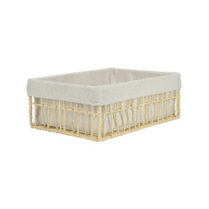 ESTIA ΚΑΛΑΘΙ ΑΠΟΘΗΚΕΥΣΗΣ KAI ΟΡΓΑΝΩΣΗΣ NEST 32×24×12cm ΜΠΕΖ