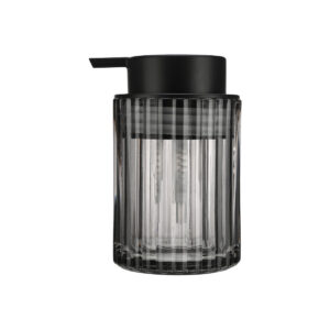 ESTIA ΑΝΤΛΙΑ ΣΑΠΟΥΝΙΟΥ ALIVIO ΓΥΑΛΙΝΗ ΑΝΑΓΛΥΦΗ 300ml 7.8x12.5cm ΜΑΥΡΗ