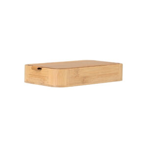 ESTIA ΚΟΥΤΙ ΟΡΓΑΝΩΣΗΣ ΚΑΙ ΑΠΟΘΗΚΕΥΣΗΣ BAMBOO ESSENTIALS ΜΕ ΚΑΘΡΕΦΤΗ 23x13,50x4cm