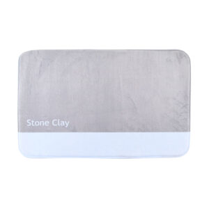 ESTIA ΤΑΠΕΤΟ ΜΠΑΝΙΟΥ TONE LAB 50x80cm STONE CLAY